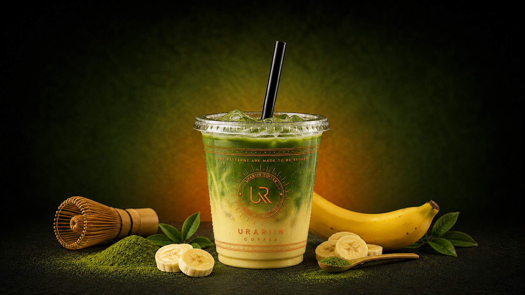Matcha Latte Banana