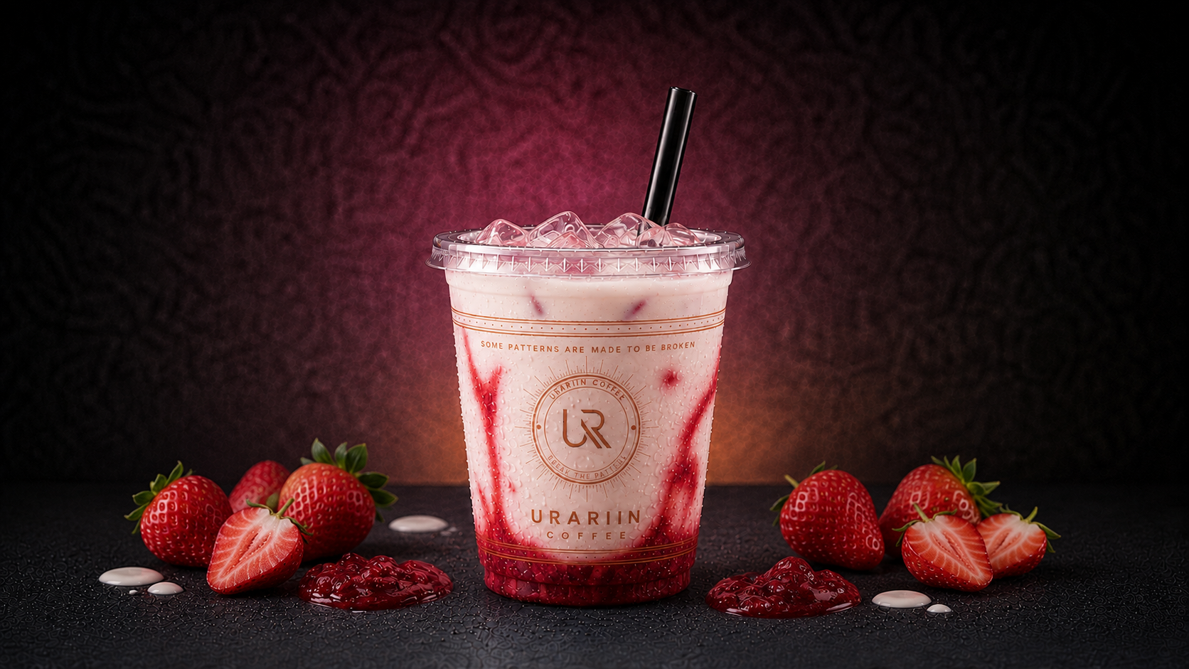 Iced Strawberry Milk
